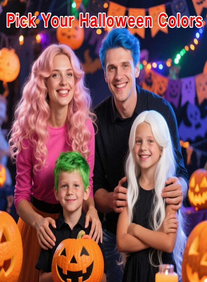 بامينفي صبغة شعر مؤقتة باللون الأخضر الليموني من بامينيفاي، قابلة للغسل، مناسبة لشخصيات فرانكشتاين والجوكر، جل كريم لتلوين الشعر سريعًا، مثالية لأزياء الهالوين والكرنفالات. - Image 5